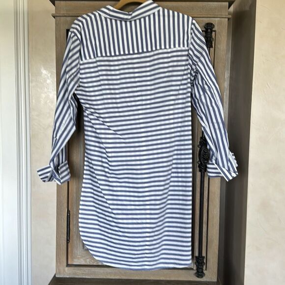 T by Alexander Wang Stripe Tie Front Shirtdress size 2 - Picture 14 of 14